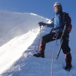 Cumbre previa en el crater del Pico de Orizaba